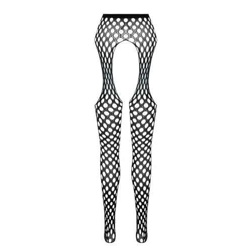 Passion ECO S003 red - Эротические колготки-бодистокинг 