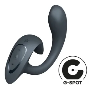 Satisfyer G for Goddess 1 Dark Grey - Вібратор у трусики на подарунок