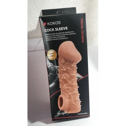 Насадка на член Kokos Cock Sleeve CS 009 M (мятая упаквка!!!)