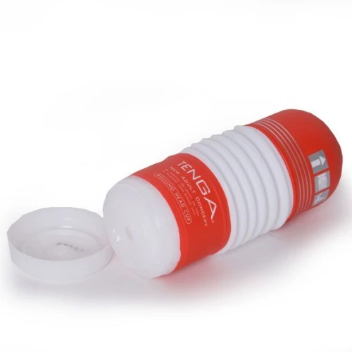 Tenga Rolling Head Cup - Мастурбатор с центральной частью в виде гармошки