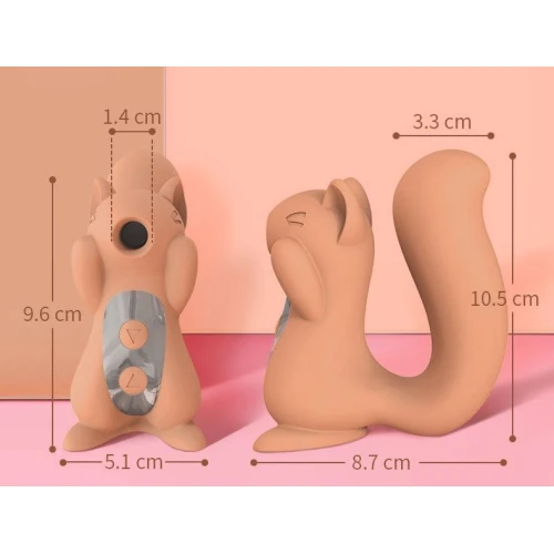 KisToy Miss UU Orange — Вакуумный стимулятор с вибрацией