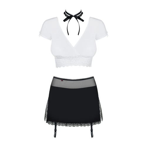 Obsessive Secretary (S/M) - Черный ролевой костюм "Секретарша"