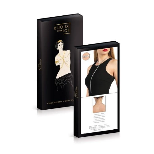 Bijoux Pour Toi - Audrey Silver - Колье со стразами 