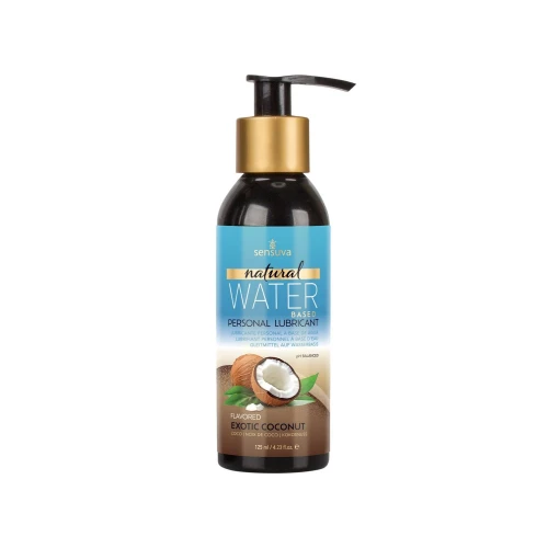 Лубрикант на водній основі Sensuva Natural Water-Based Exotic Coconut (125мл) без гліцерина та парабенів