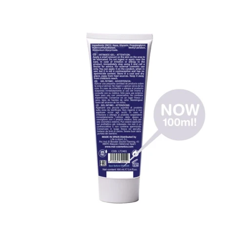 BTB WATER (100 мл) - Смазка на водной основе (веган)