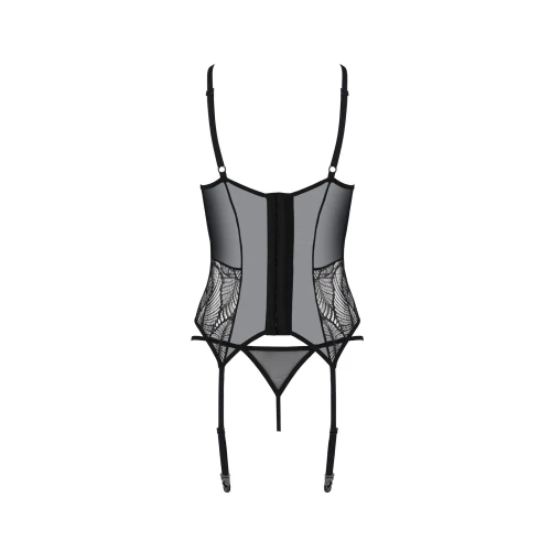 Корсет Passion LEAFA CORSET black S/M - ECO Passion