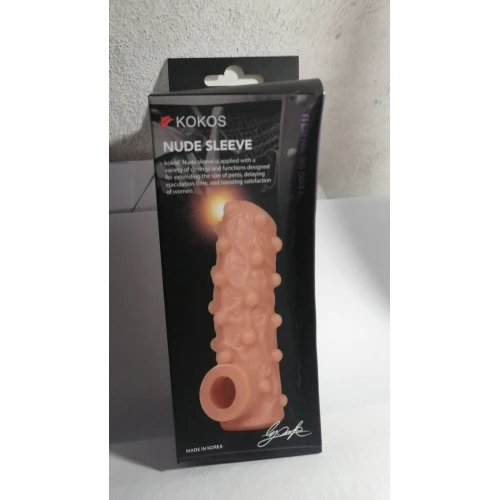 Насадка на член Kokos Nude Sleeve NS 003 L (мятая упаквка!!!)
