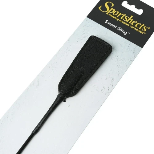 Шлепалка с минихлопушкой Sportsheets Sweet Sting Crop