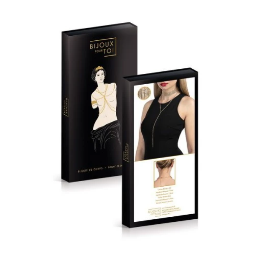 Bijoux Pour Toi - Emma Gold - Колье со стразами 