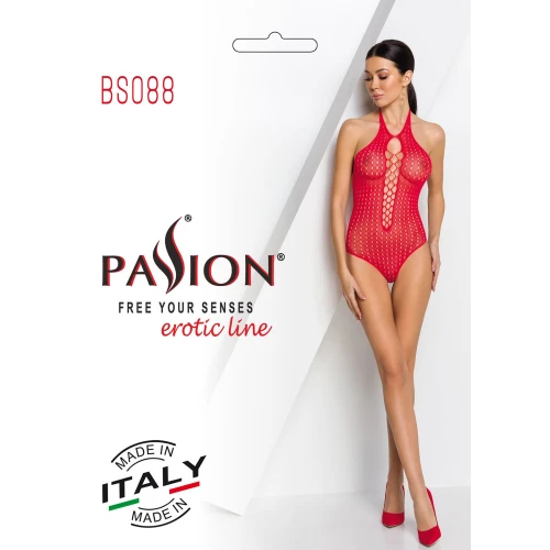 Бодистокинг Passion BS088 red