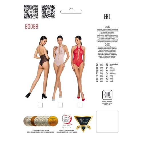 Бодистокинг Passion BS088 red