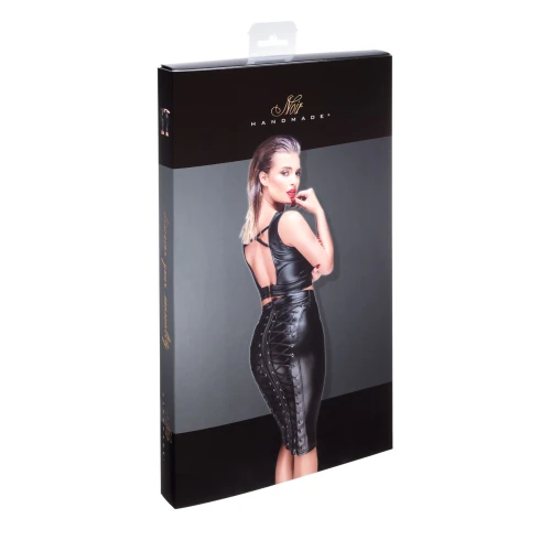 Юбка Noir Handmade F152 Powerwetlook pencil skirt - 3XL