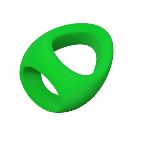 На фото изображено неоновое эрекционное кольцо Love To Love NEON RING KIT  для мужчин на белом фоне