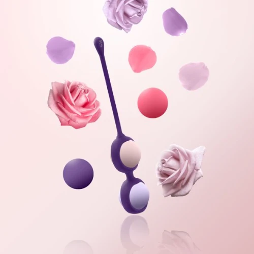 Rianne S: Pussy Playballs Nude - Набор вагинальных шариков 