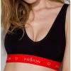 Passion PS003 TOP (L) - Жіночий спортивний топ (Чорний)