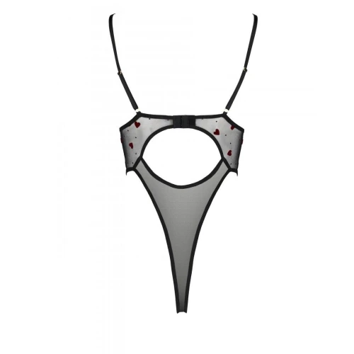 LOVELIA BODY black XXL/XXXL — Еро-боді з малюнком (Чорне)