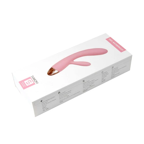 Svakom Alice Pale Pink - Вібратор кролик для точки G і клітора