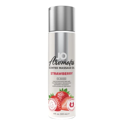 Массажное масло System JO Aromatix - Massage Oil - Strawberry 120 мл