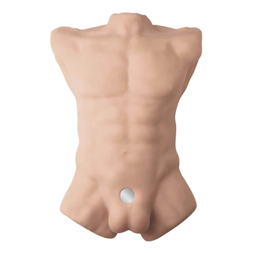SilexD Apollo L Male Torso - Премиум торс с фаллоимитатором на присоске 