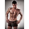 Прозрачные мужские шортики Passion 025 SHORT black XXL/XXXL
