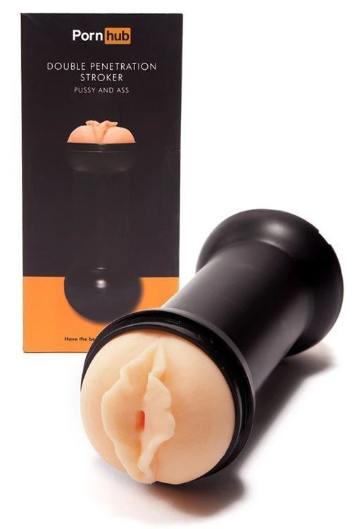 Мастурбатор Pornhub Double Penetration Stroker (испорченная упаковка)