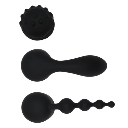 Pornhub Spell Wand Set - Вібромасажер з трьома насадками в комплекті