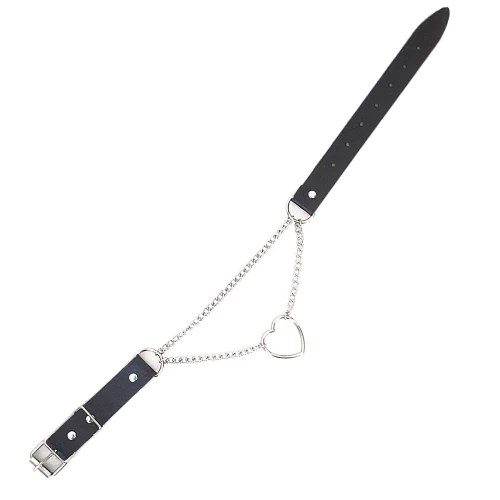 Art of Sex - Paris - Чокер серце на шию з натуральної шкіри