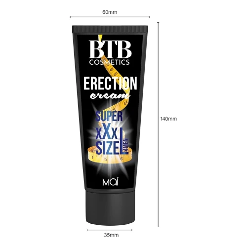 BTB XXL CREAM (100 мл) - Крем для эрекции и увеличения члена 
