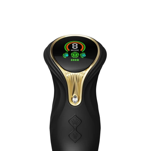 Zalo Mose Black - Премиум вибратор-кролик с пульсацией