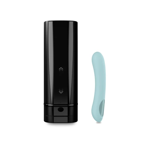 Kiiroo Onyx+ and Pearl 2+ Couple Set Turquoise - Интерактивный набор мастурбатор и стимулятор