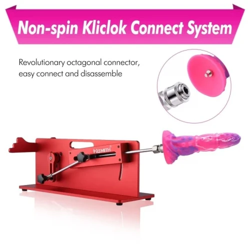 На фото зображено силіконове фіолетово-рожеве дилдо на присосці Hismith Silicone Tentacle Dildo Monster Series для жінок на білому тлі.