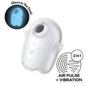 Satisfyer Glowing Ghost - Вакуумний вібратор "Сяючий Привид"