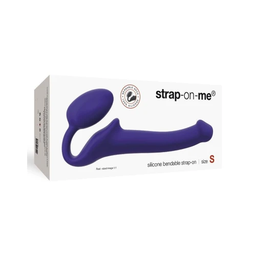 Безремневой страпон Strap-On-Me Violet S (мятая упаковка)