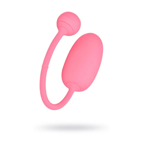 На фото зображено рожевий смарт-тренажер Кегеля - Magic Motion Kegel Coach для жінок на білому тлі.
