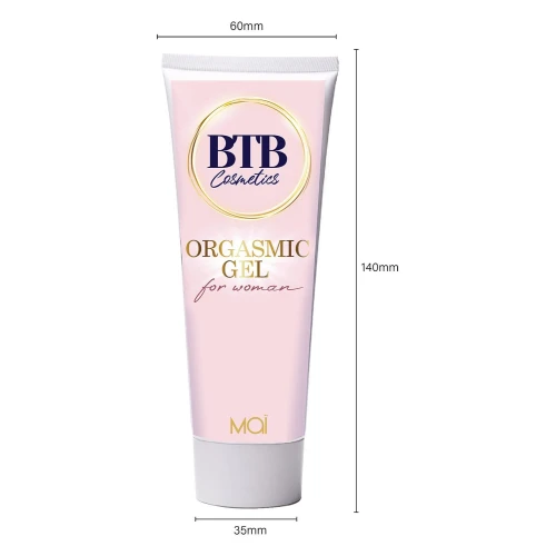 BTB ORGASMIC GEL (100 мл) - Стимулирующий крем-гель для женщин 