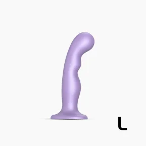 Strap-On-Me Dildo Plug P&G Lilas Metallic L - Насадка для страпону