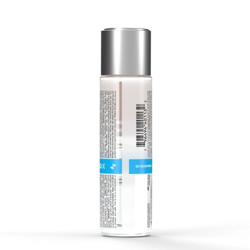 На фото зображено білий сірий анальний лубрикант на водній основі System JO ANAL H2O - THICK (60 мл) унісекс на білому тлі.