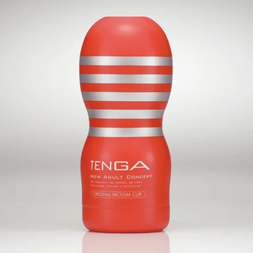 Tenga Deep Throat (Original Vacuum) Cup - Мастурбатор со сложной текстурой внутри