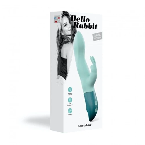 Love To Love Hello Rabbit Menthe — Вибратор—кролик с стимуляцией точки G
