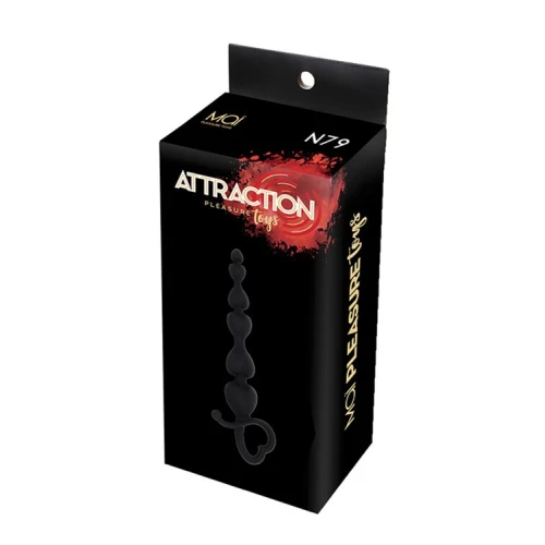 MAI Attraction Toys №79 Black — Анальные бусы