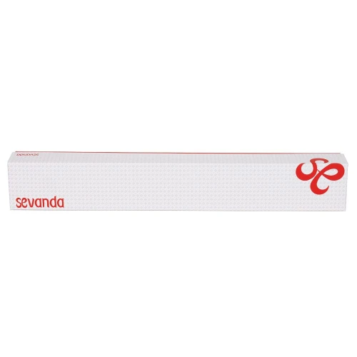 на цьому фото зображенний  флогер LOCKINK SEVANDA Red & Black Braided Tail Flogger