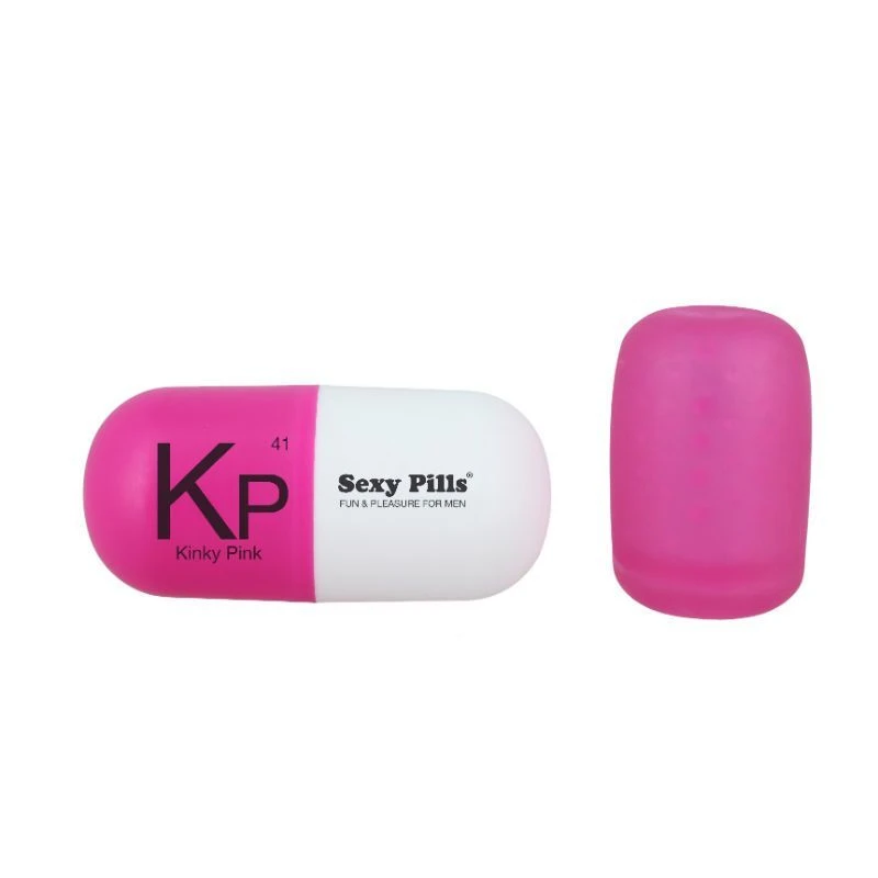 Love To Love SEXY PILLS KINKY PINK — Покет мастурбатор в форме пилюли