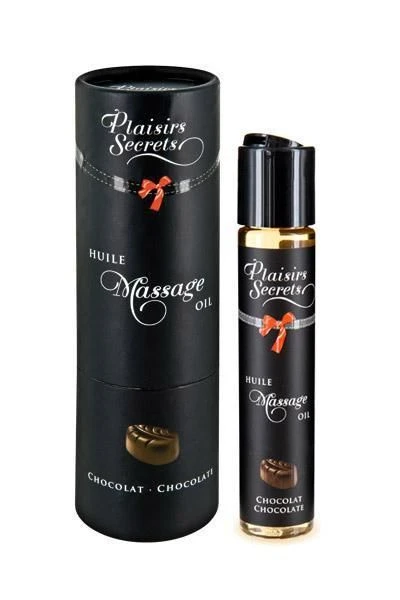 Plaisirs Secrets Chocolate (59 мл) - съедобное массажное масло с афродизиаками