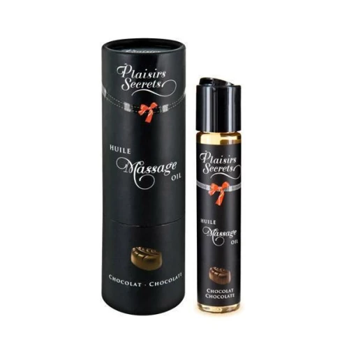 Plaisirs Secrets Chocolate (59 мл) - съедобное массажное масло с афродизиаками