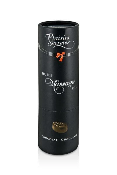 Plaisirs Secrets Chocolate (59 мл) - съедобное массажное масло с афродизиаками