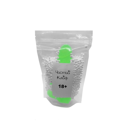 Чистый Кайф Green size M - Мыло-член с присоской