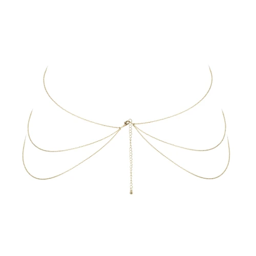 Цепочка для тела Bijoux Indiscrets Magnifique 8 Body Chain - Silver, украшение для тела