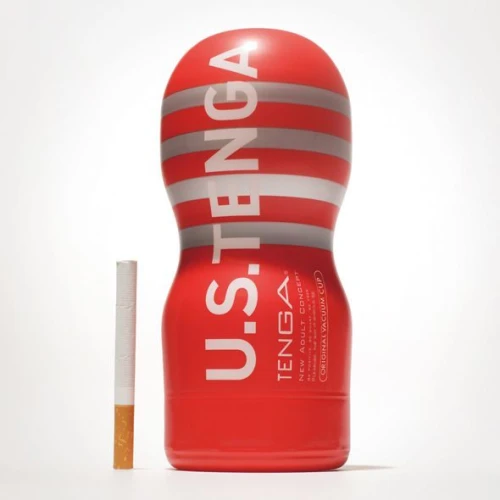 Tenga US Deep Throat Cup - Мастурбатор для больших пенисов с необыкновенным вакуумным эффектом