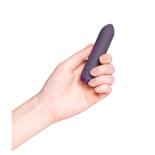 Je Joue — Classic Bullet Vibrator Purple — Вибропуля с фиксацией на палец и мощным мотором 