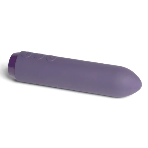 Je Joue — Classic Bullet Vibrator Purple — Вибропуля с фиксацией на палец и мощным мотором 